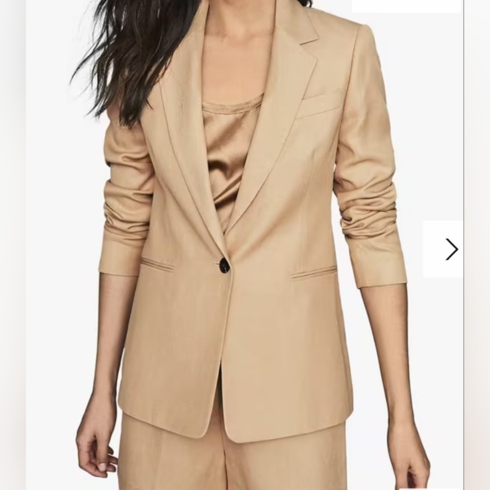 REISS Ada Bold Single Breasted Blazer Women's Size 2